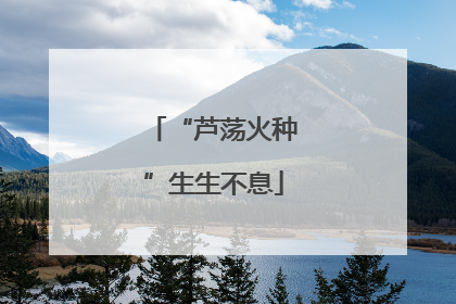 “芦荡火种”生生不息