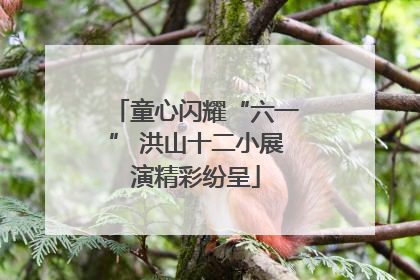 童心闪耀“六一” 洪山十二小展演精彩纷呈