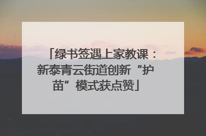 绿书签遇上家教课：新泰青云街道创新“护苗”模式获点赞
