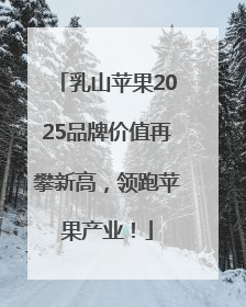 乳山苹果2025品牌价值再攀新高，领跑苹果产业！
