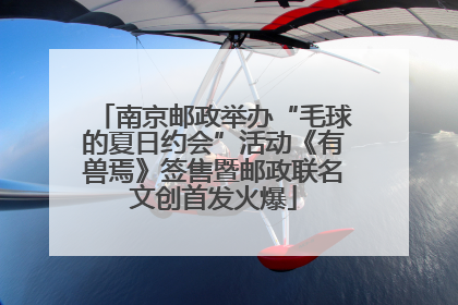 南京邮政举办“毛球的夏日约会”活动《有兽焉》签售暨邮政联名文创首发火爆