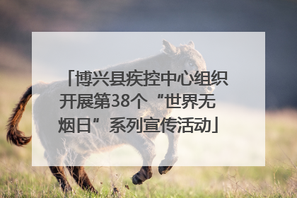 博兴县疾控中心组织开展第38个“世界无烟日”系列宣传活动