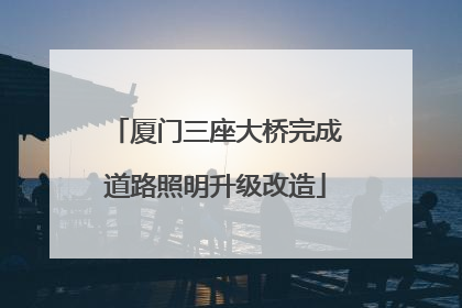 厦门三座大桥完成道路照明升级改造