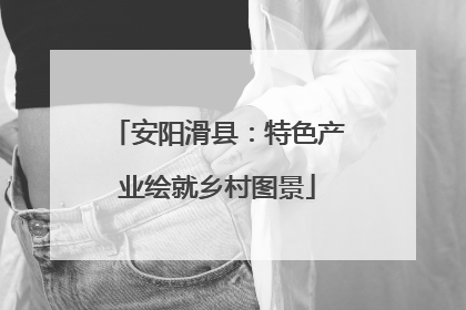 安阳滑县：特色产业绘就乡村图景