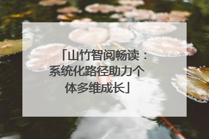 山竹智阅畅读：系统化路径助力个体多维成长