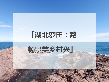 湖北罗田：路畅景美乡村兴