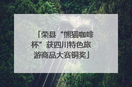 荣县“熊猫咖啡杯”获四川特色旅游商品大赛铜奖