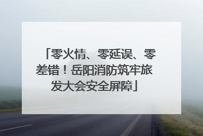 零火情、零延误、零差错！岳阳消防筑牢旅发大会安全屏障
