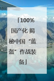100%国产化 揭秘中国“蓝盔”作战装备