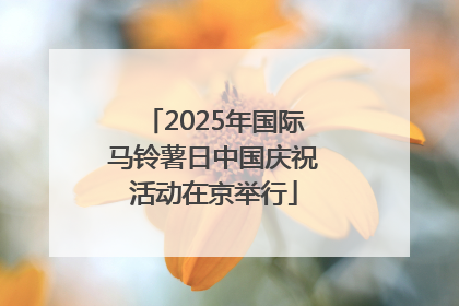 2025年国际马铃薯日中国庆祝活动在京举行