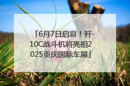 6月7日启幕！歼-10C战斗机将亮相2025重庆国际车展