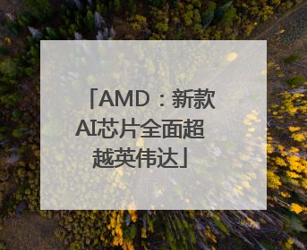 AMD：新款AI芯片全面超越英伟达