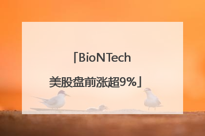 BioNTech美股盘前涨超9%